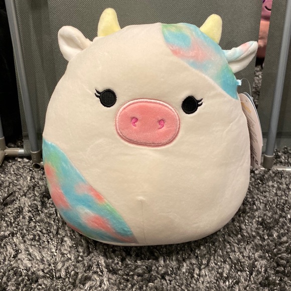 Squishmallows Other - Squishmallow Candess the Cow 8” NWT HTF
